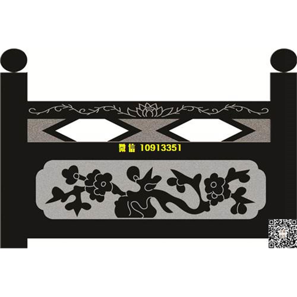 精雕图107梅花鸟栏板精雕图线雕图线条图单线铣底图_电脑雕刻plt文泰矢量图精雕图浮雕图